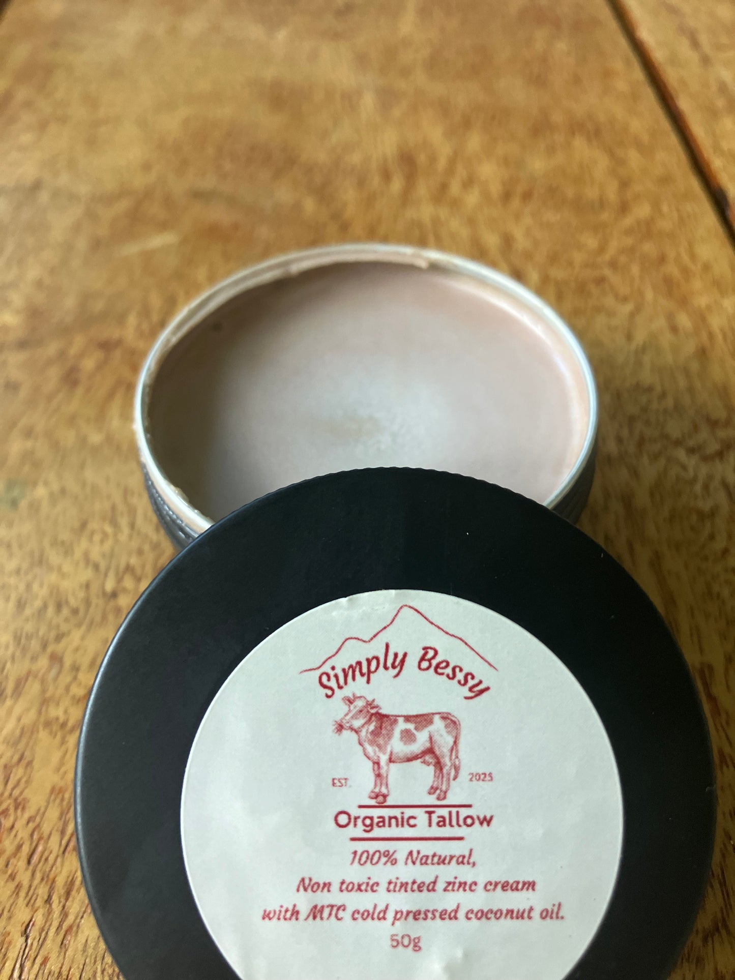 Tallow Tinted Zinc Cream