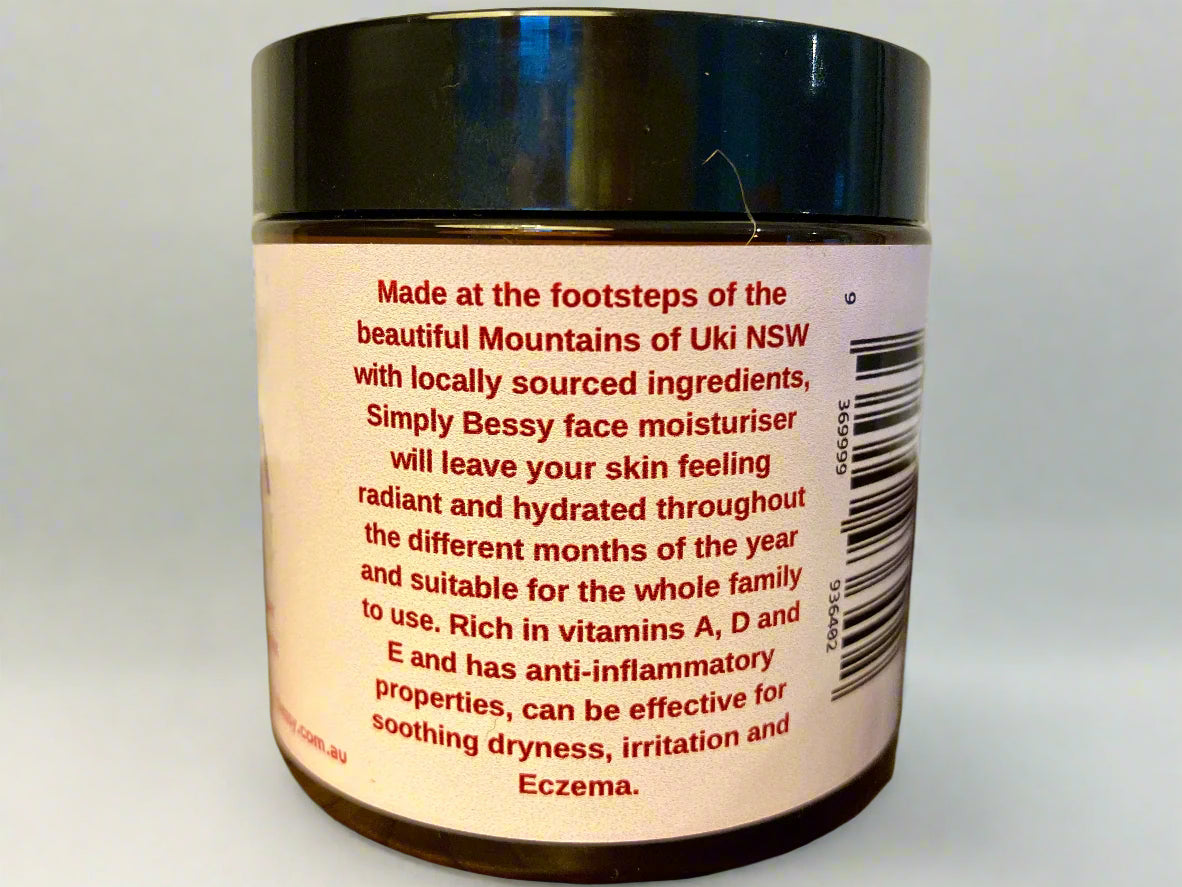 Lavender and Beeswax face moisturiser made with Grass-Fed Organic Tallow